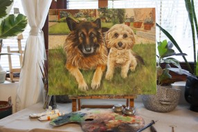 Kutya festmény