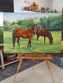Ló festmény
