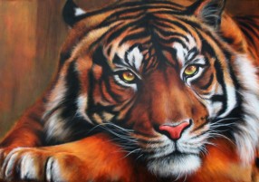Tigris festmény
